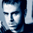 Pixelated static image of a person's face with blue and white tones, likely from an AOL Instant Messenger buddy icon.
