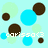 Pixelated icon with light blue background, multiple circular shapes in brown and cyan, and white text reading 'capisso<3' at the bottom.