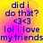 A static image with a yellow-to-pink gradient background displaying blue text and symbols arranged in a