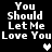 A 4-frame animated contact sheet showing a pixelated text-based icon with repeated phrases and heart symbols changing between frames on a black background.