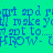 A static image with repeating blue text on a cyan background, featuring partial phrases and repeated hyphenated words.