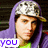 A person in a purple hoodie and camouflage cap appears across four with changing text overlays