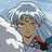 A 48x48 pixel buddy icon featuring a character with light blue hair and red accents, alongside text reading "Anime IM" on a black background.
