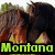 A pixelated image of two people kissing with the word "Montana" in green text at the bottom left.