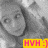 Grayscale pixelated image of a person with short hair and closed eyes, overlaid by yellow rectangular banner with pink text.