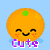 Pixelated fruit icons with smiling faces on a four- , each with distinct text labels