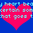 Two red hearts on a blue background with pixelated text reading 'heart beay heart bea certain somcertain som chat goes t:hat goes t' in light blue.