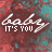 A 5x5 contact sheet of animated frames showing repeated text "baby" and "IT'S YOU" on a red-and-teal patterned background with subtle pixelation.