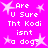 Bright pink background with white pixelated text reading "Are U Sure Tht Kodi isnt a dog?" repeated in four identical quadrants, each surrounded by light pink star shapes.