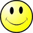 A four- shows two distinct yellow smiley faces with contrasting expressions and red text on yellow backgrounds