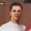 A person in a white shirt appears across six with text overlays changing from "-" to "CHAD_" while background remains consistent