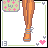 Animated contact sheet of a pixel-art princess character with changing text and poses, featuring pink hearts, tiara, pearl necklace, white tutu skirt, floral handbag, and brown hair in 13 frames arranged in a 4x4 grid.