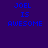 Pixelated text 'JOEL IS AWESOME' appears in blue on a dark purple background with green rectangular overlays shifting across the text.