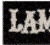 A contact sheet of two animated frames showing stylized text logos on black backgrounds with white lettering and a star symbol.