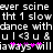 Pixelated text and symbols on black background with pink star-like accents, animated to alternate between two states.