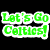 Green text 'Let's Go Celtics!' and '08 CHAMPS!' on black background with a green Celtic logo featuring a man holding a basketball.