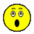 Yellow circular emoji with wide eyes and open mouth on white background, purple text "RELAX" and "It's Just Me" on light blue and gray