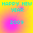 Pixelated cyan text 'HAPPY NEW YEAR' and '2009' on a yellow-to-pink gradient background with subtle circular patterns.