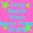 Pixelated cyan text and green stars on bright pink background, repeated in with identical elements across all visible sections