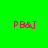 Four square display 'PB&J' text in pink on green and cyan backgrounds with pixelated distortion
