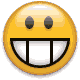 Yellow circular icons with black facial features arranged in a , displaying various expressions including smiling, frowning, winking, and surprised faces