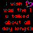 Red pixelated text on black background with a pink heart symbol replacing the 'i' in 'wish', displayed side-by-side as two identical static frames.