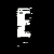 A static contact sheet of 11 frames showing a glitchy text animation with white letters on black background and website URL fragments.