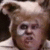 A pixelated contact sheet showing two frames of an animated icon featuring a character from Space Balls with text "BARF THE MOG" on the right side.