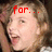 A four- shows a person with light brown hair and red text overlays changing