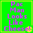 Green square with yellow border contains purple text "Pac Man Looks Like Cheese!" and a small yellow pixelated symbol.