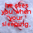 Red text on a light blue background forms a heart shape with candy canes, displaying four sequential text