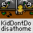 Animated pixel art of a blonde character walking left to right across a brown ground with green plants and gray structures, repeating the sequence four times horizontally.