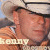 A 50x50 pixel animated contact sheet showing four frames of a Kenny Chesney-themed buddy icon with orange background, yellow text, and heart symbol.