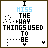 A 5x5 contact sheet of animated frames showing a pixelated text-based icon with the phrase "I MISS THE WAY THINGS USED TO BE" in varying color states and small decorative elements.