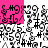 A static icon with a white background featuring black and gray pixelated symbols including hash signs, arrows, and abstract shapes arranged in repeating patterns.