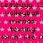 A static digital image with a bright pink background featuring repeating white star patterns and repeated text elements in black font.