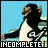 Animated contact sheet of five pixelated frames showing a person in various poses with stylized text overlays and "INCOMPLETE" labels at the bottom of each frame.
