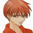 A 48x48 pixel animated buddy icon featuring a character with orange hair and an orange shirt on the left, paired with text reading "Anime IM" and "c0m" on a black background to the right.