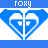 Animated sequence of blue heart-shaped icons with white outlines and internal shapes, accompanied by changing text above each frame.