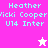 Pixelated text and star icons on pink and white backgrounds with color variations between frames.