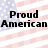 A 4-frame animated contact sheet showing a patriotic-themed buddy icon with