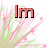 Pixelated pink and green floral burst with red text 'Im' in top-left and 'Sorry' in bottom-left