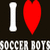Static pixel art icon featuring a white 'I' character, red heart symbol, and partially visible text on dark background with pixelated edges.