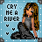 Pixel art icon of a seated woman with long brown hair, gray top, and dark pants against light blue background with text "CRY ME A RIVER".