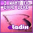 identical pink and purple animated icons featuring 'I WANT TO LOVE LIKE' text above a stylized heart shape with 'alain' below, each icon cycling through color variations