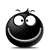 Four identical cartoon bomb icons arranged in a , each with wide eyes and a smiling mouth on a gray background