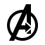 Black and white pixelated logo featuring a stylized 'A' inside a circular border on a gray background.
