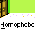 Animated contact sheet of a pixel art comic strip featuring stick figures in a room with green walls and wooden doors, showing dialogue about homosexuality.