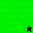 Green and black pixelated image with repeated text 'you want some coffee with that bran muffin?' featuring a small star-shaped icon.