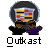 Pixelated icon shows two figures with dark skin and black hair, one in a black shirt and the other in purple, standing beneath a large circular screen displaying colorful blocks.